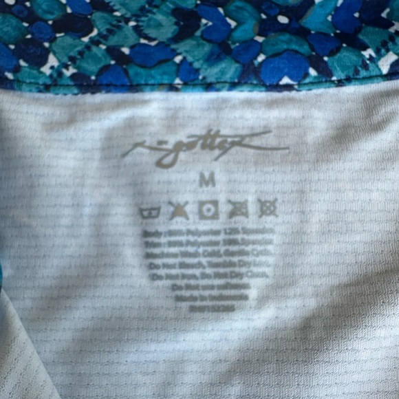 Gottex Golf Shirt Mock Zip Pullover - Picture 6 of 8